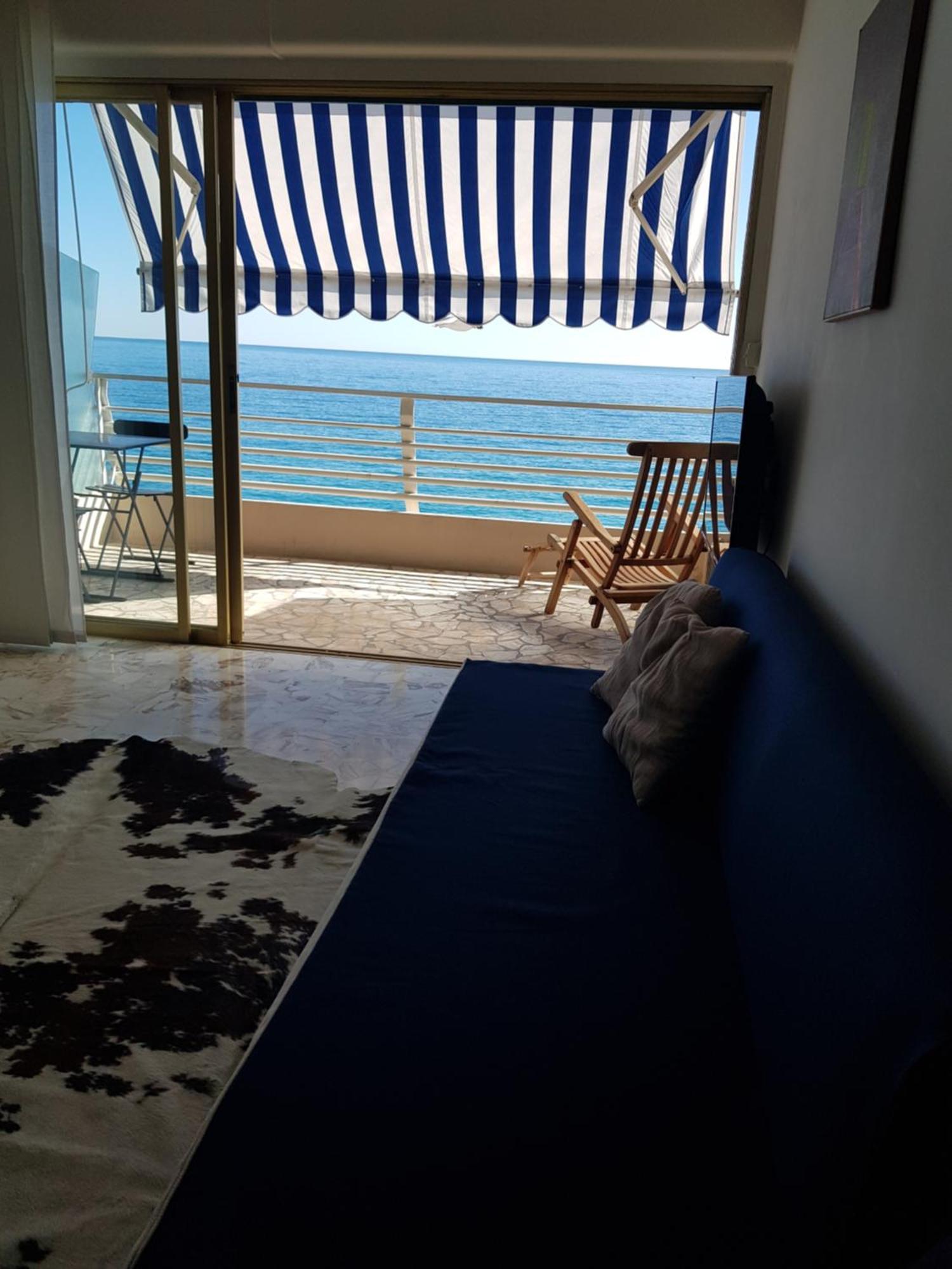 Menton Front Bord De Mer Cote D'Azur Florentina Sea View French Riviera Proche Monaco Montecarlo Superb Studio Bagian luar foto