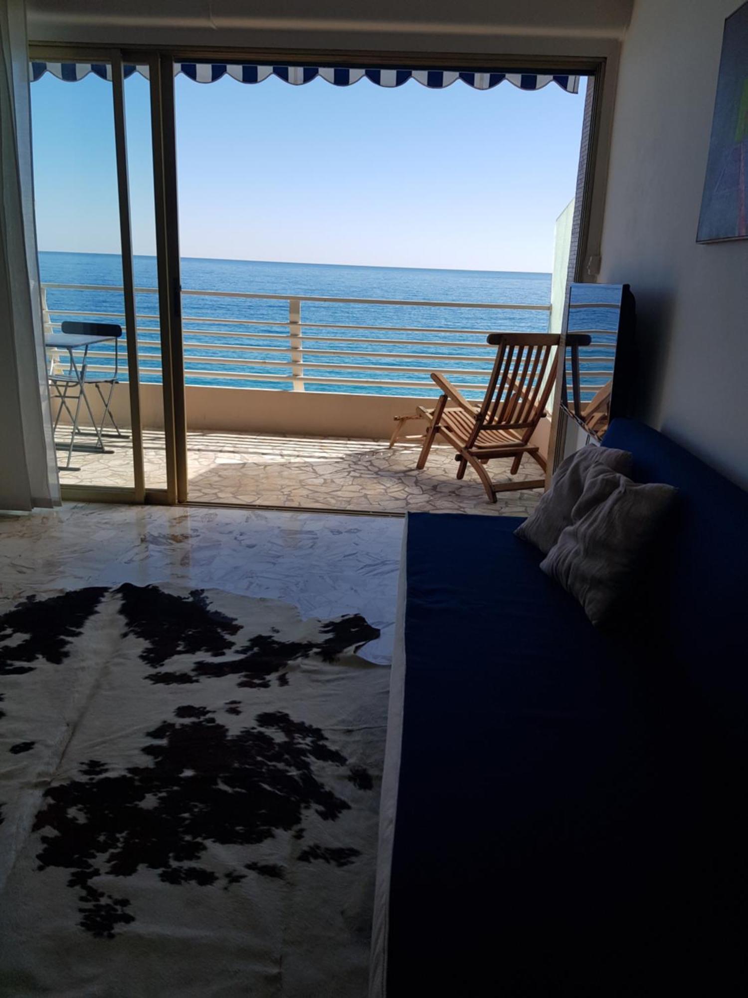 Menton Front Bord De Mer Cote D'Azur Florentina Sea View French Riviera Proche Monaco Montecarlo Superb Studio Bagian luar foto
