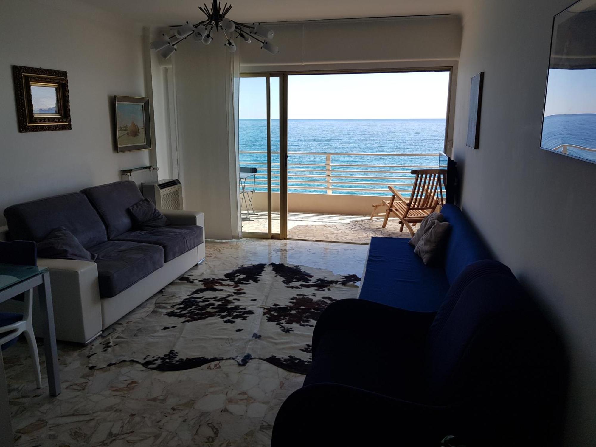 Menton Front Bord De Mer Cote D'Azur Florentina Sea View French Riviera Proche Monaco Montecarlo Superb Studio Bagian luar foto