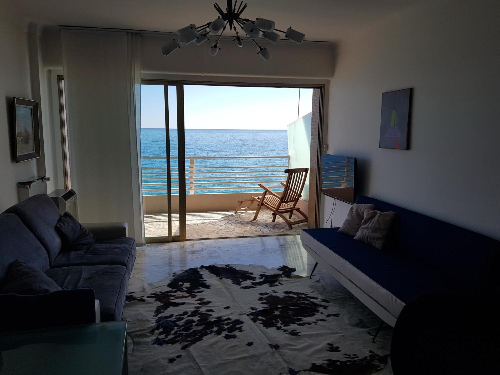 Menton Front Bord De Mer Cote D'Azur Florentina Sea View French Riviera Proche Monaco Montecarlo Superb Studio Bagian luar foto