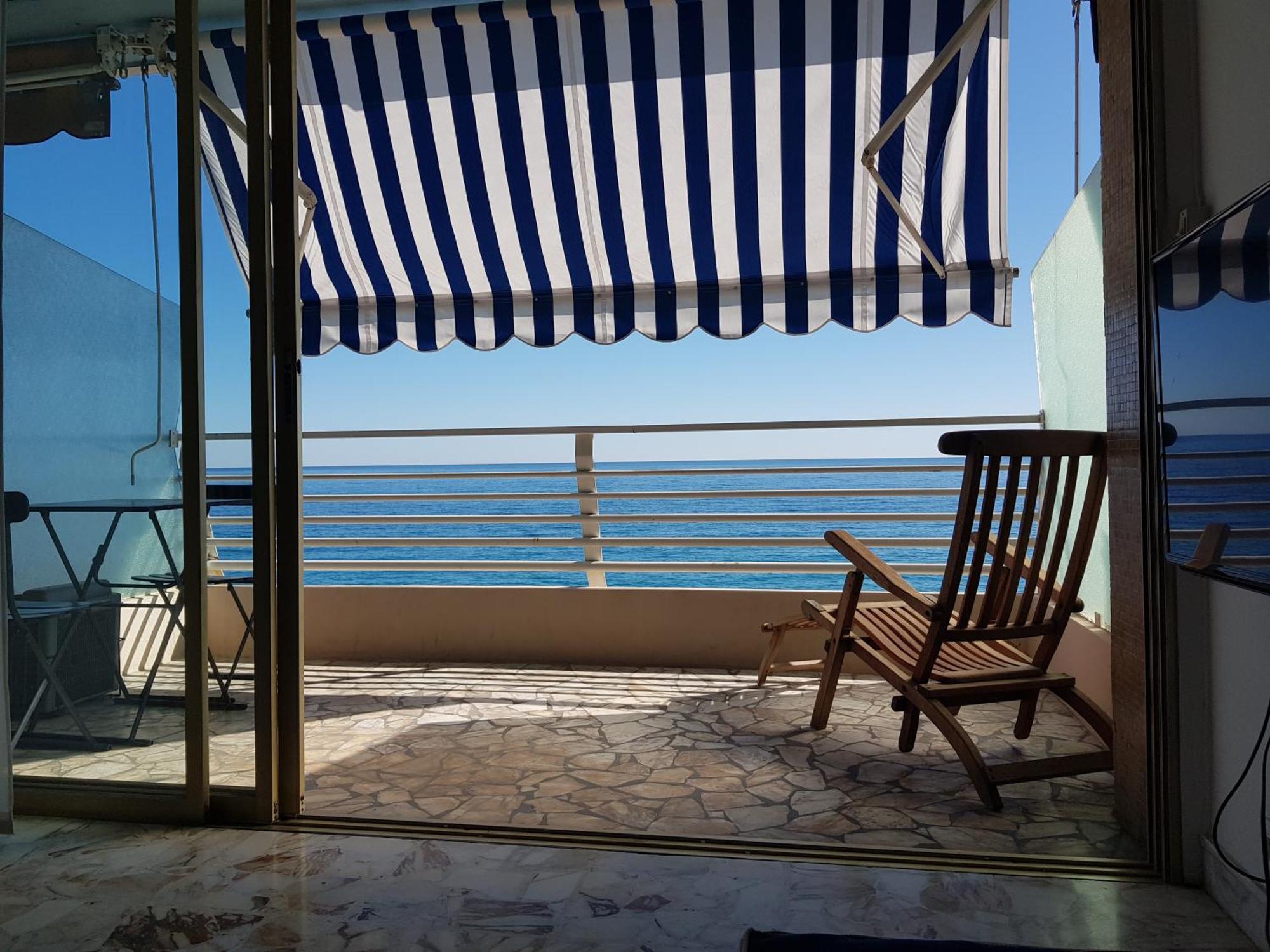 Menton Front Bord De Mer Cote D'Azur Florentina Sea View French Riviera Proche Monaco Montecarlo Superb Studio Bagian luar foto